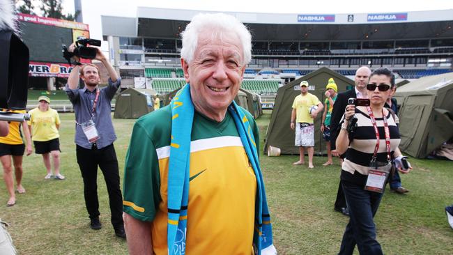 Frank Lowy ast the 2010 World Cup in South Africa.