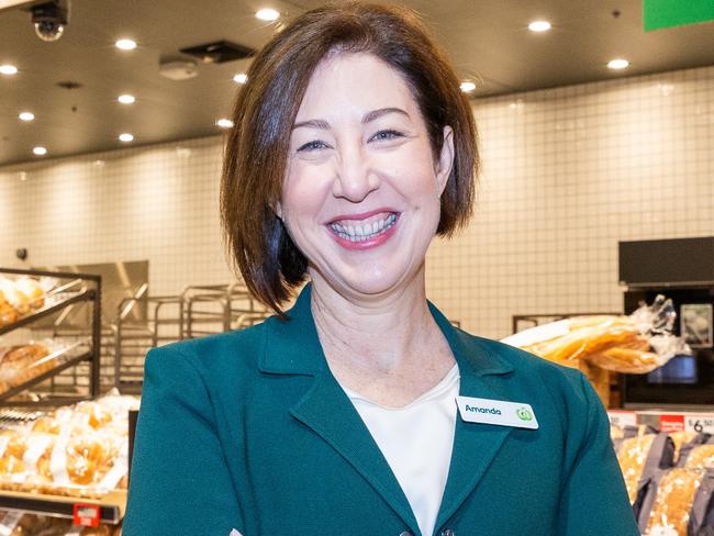 Incoming Woolworths CEO Amanda Bardwell. Picture: Renee Nowytarger