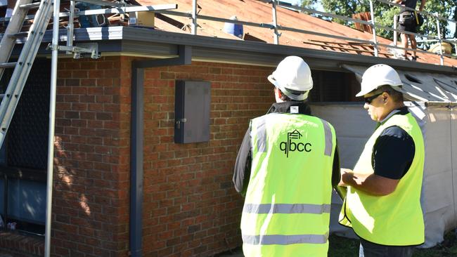 QBCC inspectors conducting audits on worksites across Rosewood