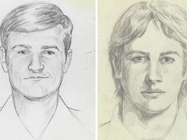 A composite sketch of the suspected Golden State killer. Picture: Reuters