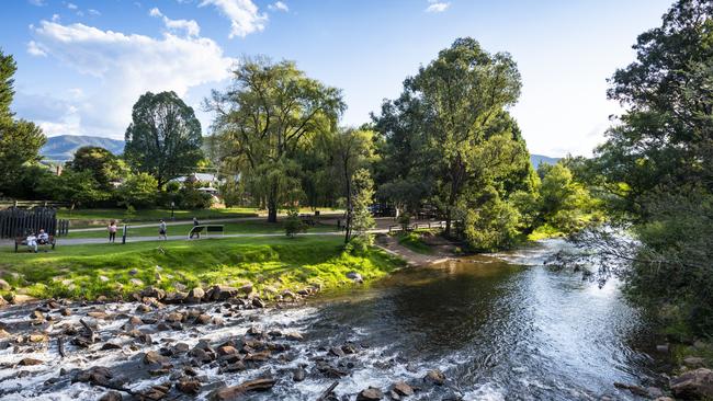 Beautiful: the Ovens River, Bright. Picture: Rob Blackburn