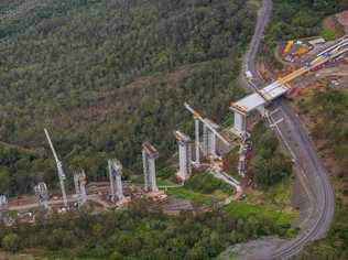 The Toowoomba Second Range Crossing. Picture: Above Photography PTY LTD