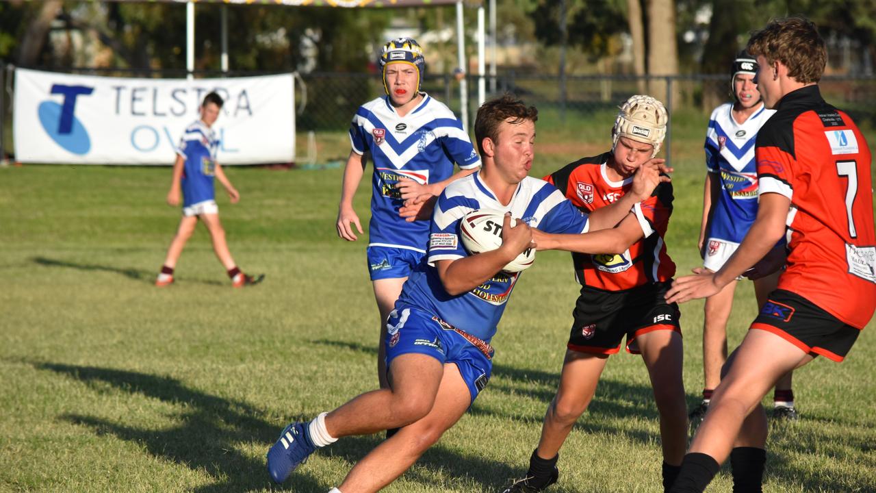 Roma Cities v Toowoomba Valley Roosters U16. Adrian Vowles Cup 2020.