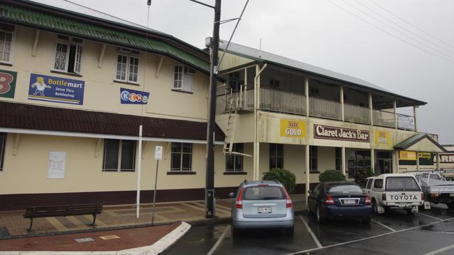 The Crown Hotel at Innisfail, where Mr Liu and Mr Ollson were drinking that night.