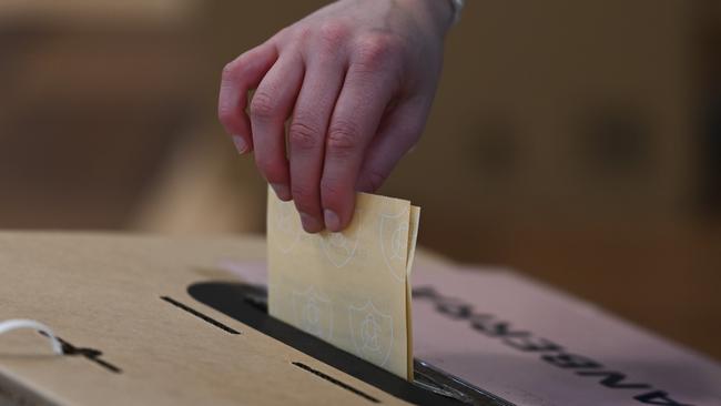 CANBERRA, AUSTRALIA, NewsWire Photos. OCTOBER 14, 2023: Voting has started at the Australian Democracy at Old Parliament House in Canberra. Picture: NCA NewsWire / Martin Ollman