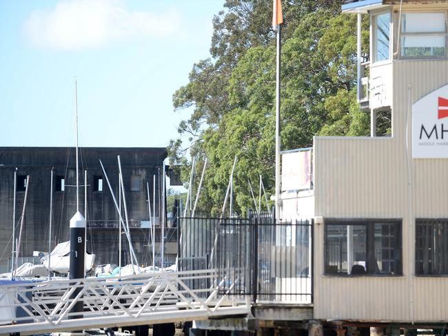 The fire which ravaged the yacht club is believed to have started in the restaurant area. Picture: Elenor Tedenborg