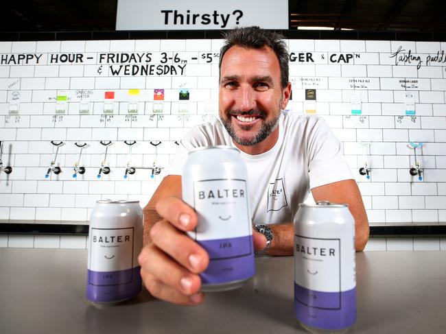 Joel Parkinson has poured some of the profits from the sale of Balter brewery into Wisemans Surf Lodge. Picture: Adam Head