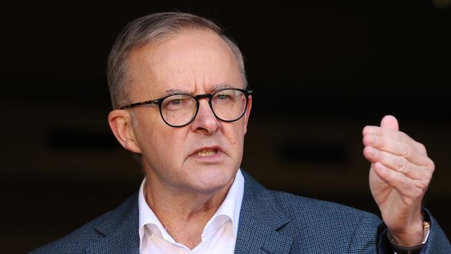 Federal Labor leader Anthony Albanese. Picture: Liam Kidston