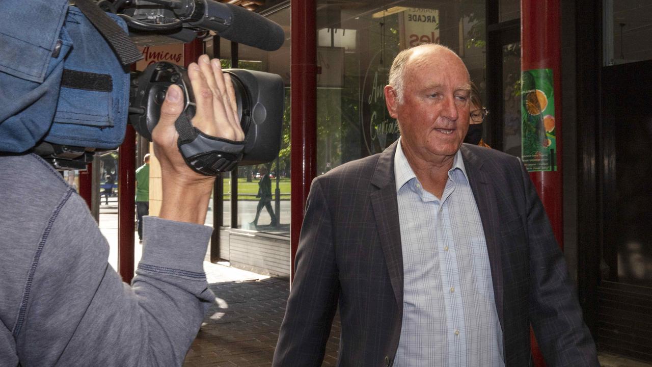 Mr Hanlon has pleaded not guilty to all charges. Picture: NCA NewsWire / Emma Brasier.