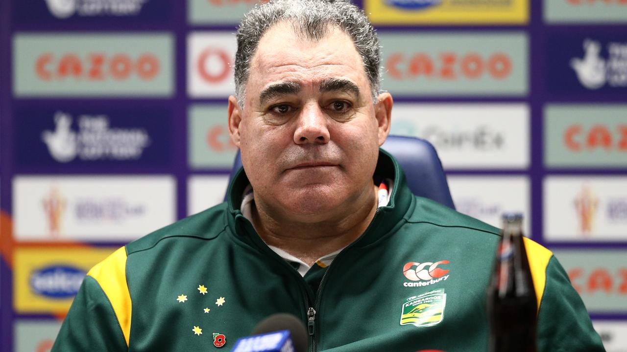 Australian coach Mal Meninga has picked his Kangaroos squad. Picture: Jan Kruger/Getty Images for RLWC