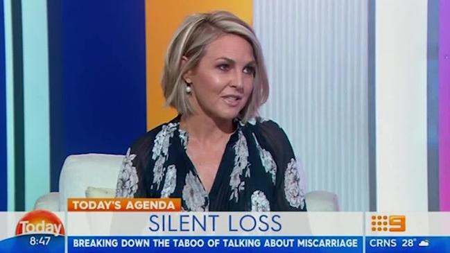 Georgie Gardner gets emotional as she discusses her miscarriages