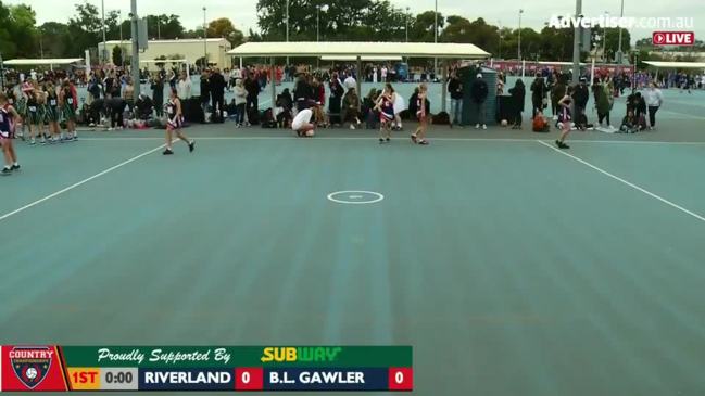 REPLAY: SA Country Netball Championships - Riverland vs Barossa L & G (Under 13's) - Court 6