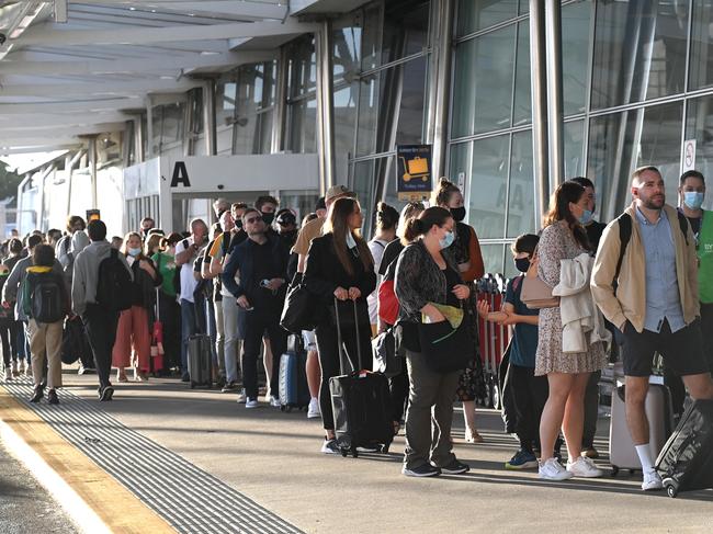 Hundreds of people had started queueing in the early hours of Saturday morning.. Picture: Jeremy Piper