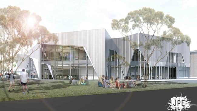 Planned Seaton High School upgrade.