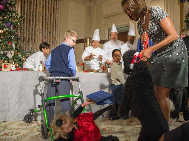 The down-to-earth mother of two is passionate about causes including children’s health, veterans and education. Picture: Jim Watson/AFP