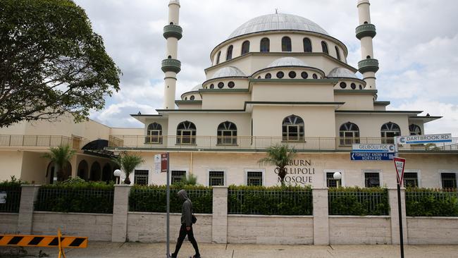 The Gallipoli Turkish Cultural Foundation, which runs Auburn’s Gallipoli Mosque, was one of 18 signatories. Picture: Gaye Gerard