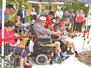 'Wiles House' was officially opened amidst local community members in Maryborough. Picture: Contributed