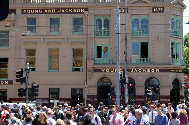 Jackson and his cousin Henry Figsby Young first leased the Prince’s Bridge Hotel in 1875 and later renamed it Young and Jackson.