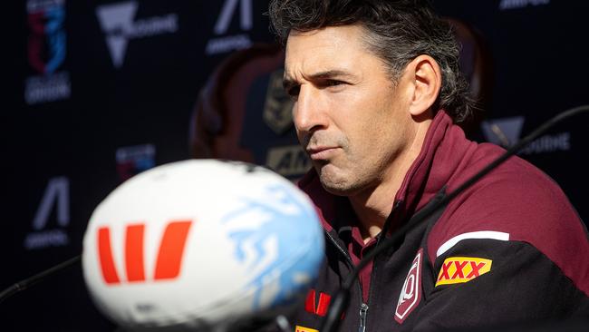 Queensland Maroons coach Billy Slater has been forced into making changes. Picture: Mark Stewart