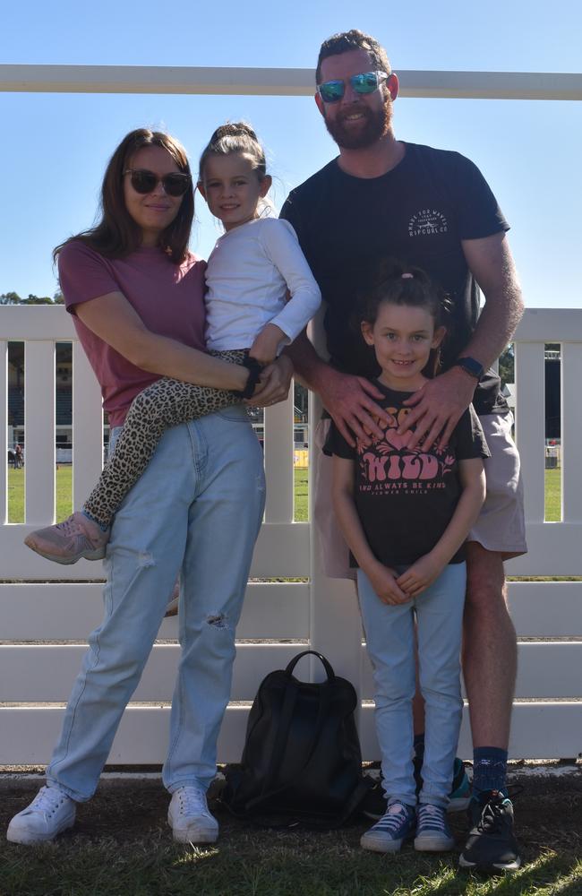 The Horrell family at the Sunshine Coast Agricultural Show 2023.