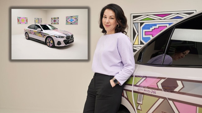 BMW engineer Stella Clarke, originally from Maroubra, has developed a way for cars to change colours at a click of a button. Picture: Enes Kucevic