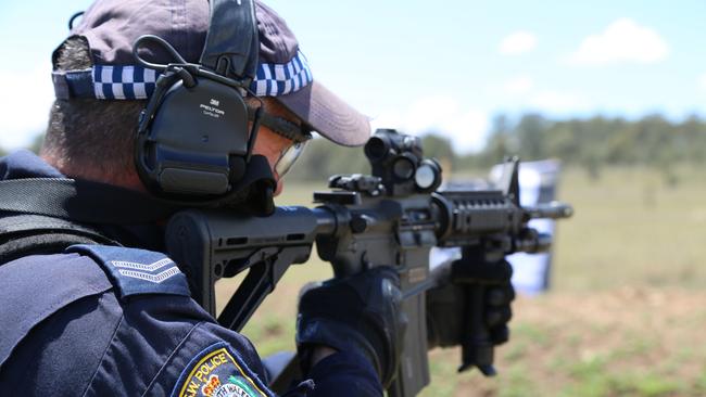 Specialist NSW Police officers will be armed with Colt M4 semiautomatic rifles from today.