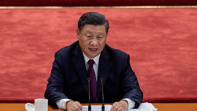 Chinese President Xi Jinping. Picture: AFP