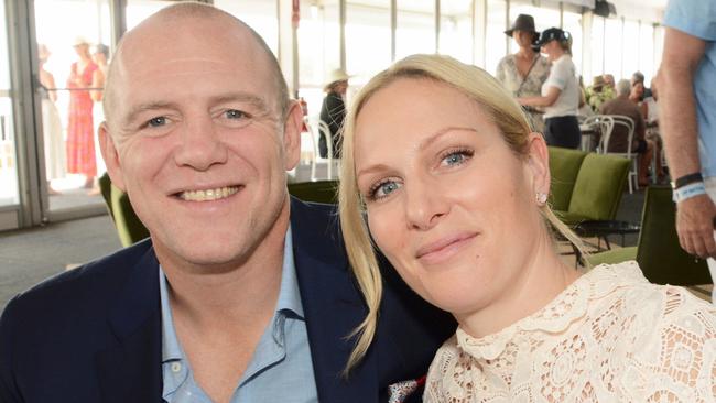 Mike and Zara Tindall. Picture: Regina King