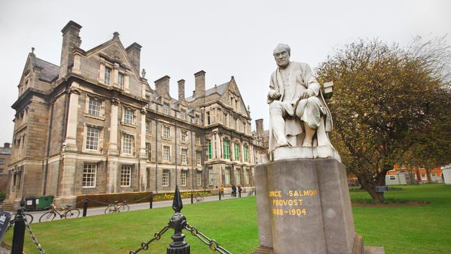 Trinity College in Dublin was founded in 1592 as the "mother" of a new university and is located in Dublin's College Green. Picture: iStock.