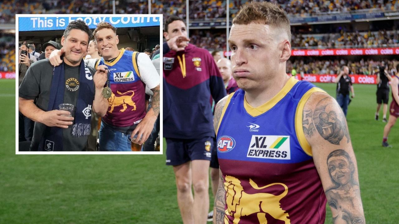 Former Brisbane Lions star Mitch Robinson denied entry to team dressing room