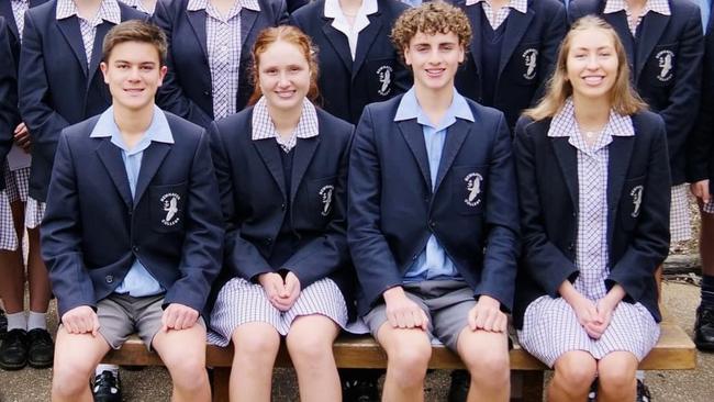 Max Arceo, Alice Mabilia, Tom Bird and Tahlia Williams. Picture: Supplied