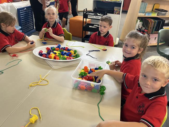 The Prep students at Tinana State School.