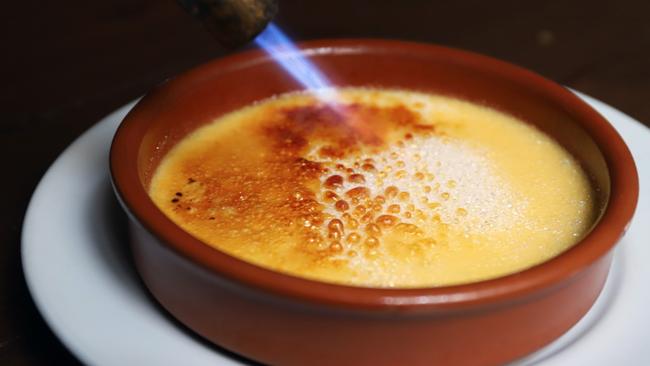 Bistro Papillon’s creme brulee. Picture - Jenifer Jagielski