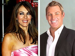 Shane Warne caught in affair with Liz Hurley: report | news.com.au ...