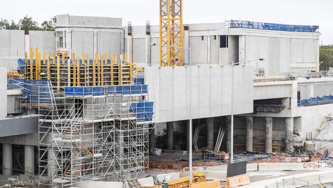 The under-construction WestConnex site at St Peters, Sydney. Picture: NCA NewsWire / Jenny Evans