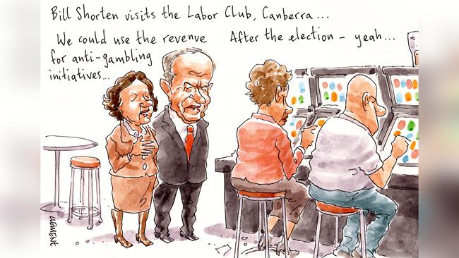 Rod Clement Margin Call cartoon for 08-03-2019 Version: Business Cartoon  (1280x720 - Aspect ratio preserved, Canvas added)COPYRIGHT: The Australian's artists each have different copyright agreements in place regarding re-use of their work in other publications.Please seek advice from the artists themselves or the Managing Editor of The Australian regarding re-use.