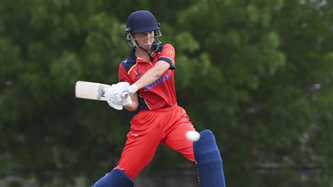 Monique Krake in action for Central North. Picture: Martin Ollman