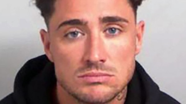 Stephen Bear was sentenced to 21 months in prison after he was found guilty in December of two counts of disclosing private sexual photographs and films with intent to cause distress, and two counts of voyeurism. Picture: ITV