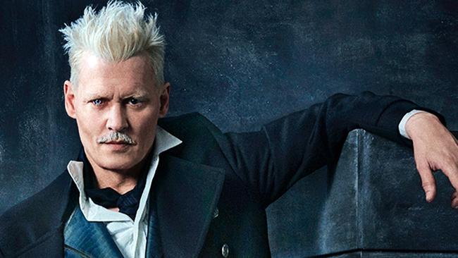 Johnny Depp as Gellert Grindelwald in Fantastic Beasts: The Crimes of Grindelwald. Picture: Warner Bros