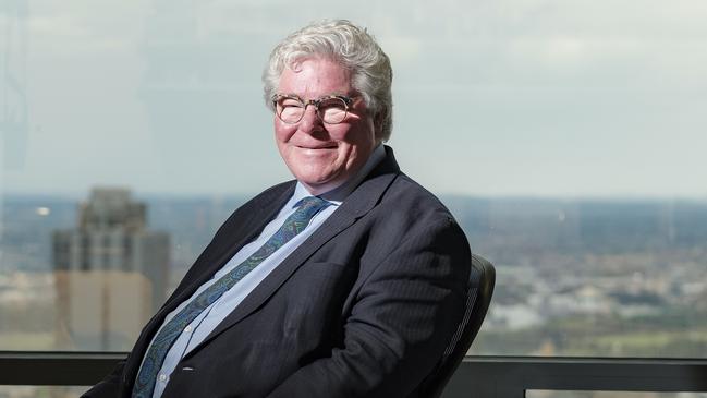 Profile photo of investment banker David Williams of Kidder Williams at his office in Melbourne on Friday 2 November 2018. Photo Luis Enrique Ascui.