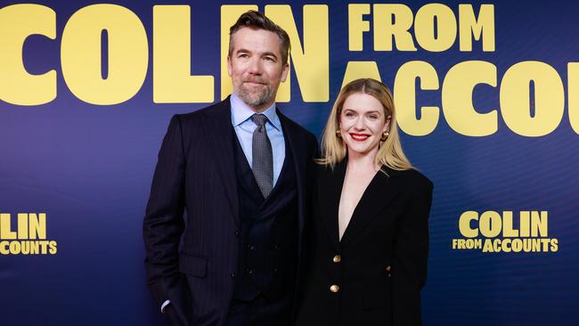 Patrick Brammall and Harriet Dyer led the way on the yellow carpet.