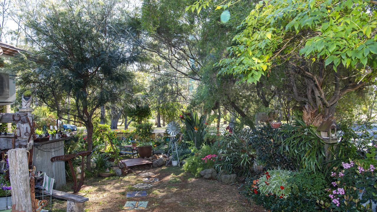 The garden of Janice Canning at 20 Aberdeen St. Toowoomba. 2020 Garden for Good. Thursday. 24th Sep 2020