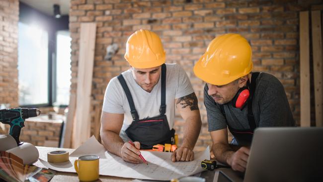 Builders have been able to return to work in a limited capacity.