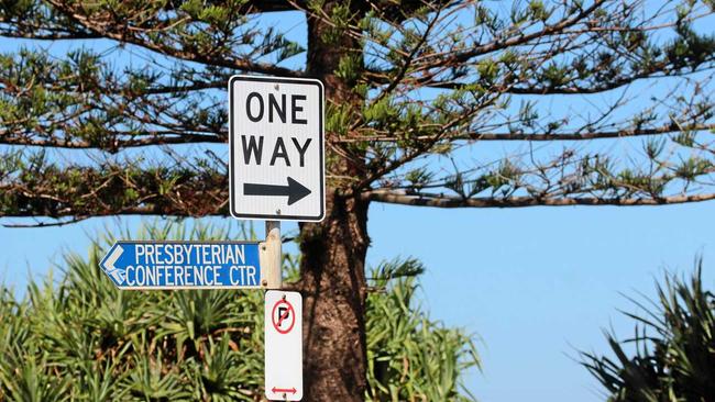 Ballina Shire Council has this week begun trialling a one-way traffic flow on Ballina St in Lennox Head. Picture: Liana Turner