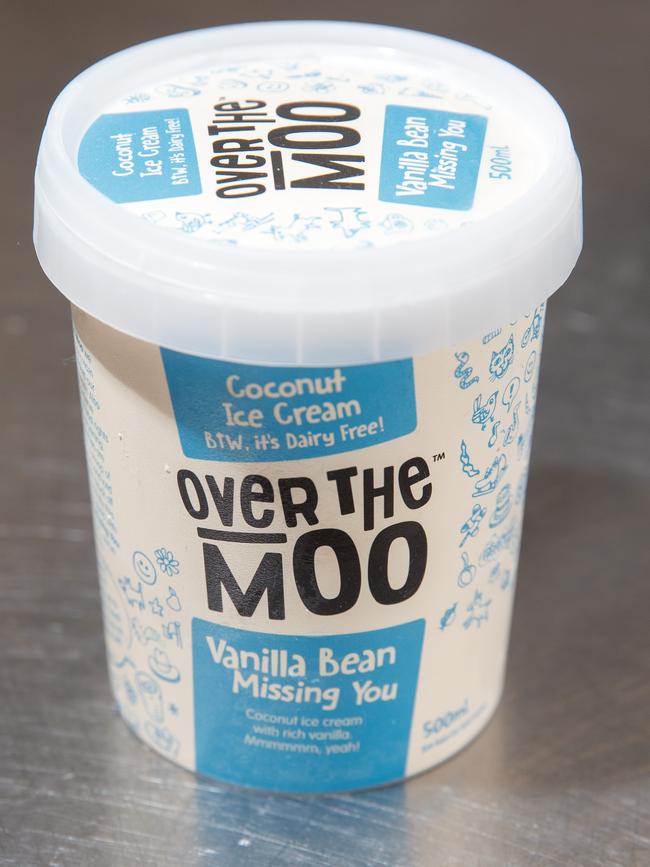 1/2/19 Source SA Cover The vanilla ice-creams - our panel tastes all the supermarket tubs.Over the Moo. Picture MATT TURNER.