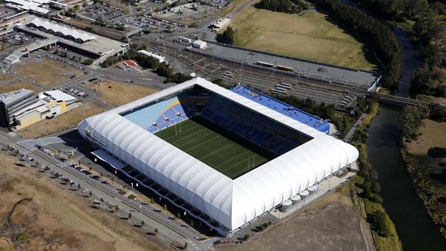 Aerial photos of the Gold Coast. CBUS Super Stadium, Robina. Picture: JERAD WILLIAMS