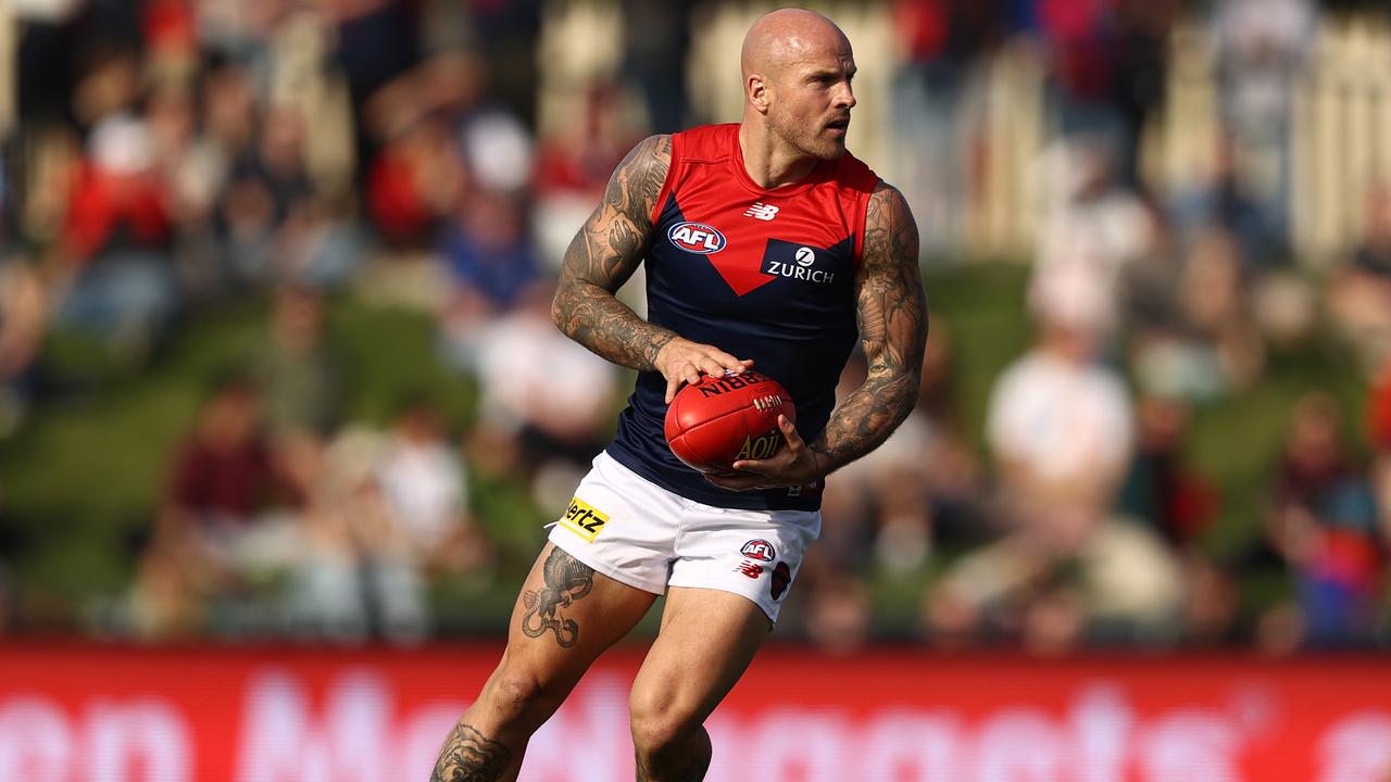 Jones has played his entire AFL career to date with the Demons. (Photo by Robert Cianflone/Getty Images)