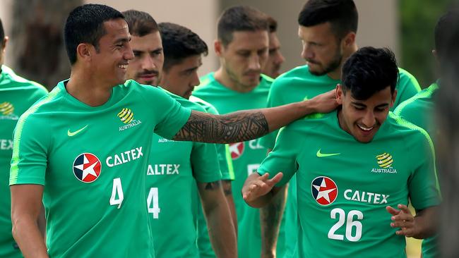 Will the Socceroos go with both Cahill and Arzani in Russia?