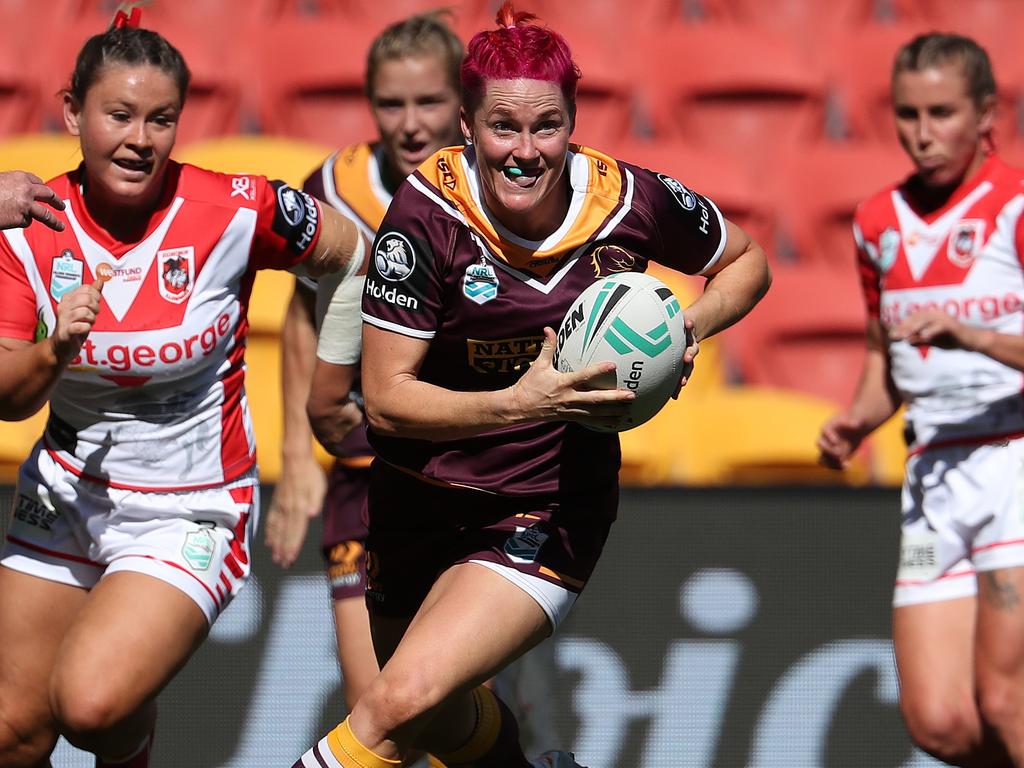 Official NRL Womens Nines profile of Julia Robinson for Brisbane Broncos  Women 9s