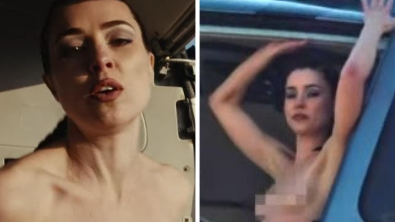 Aussie pop stars’ totally naked public stunt